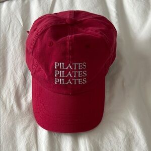 Red Pilates Alex Eagle Sporting Club Hat